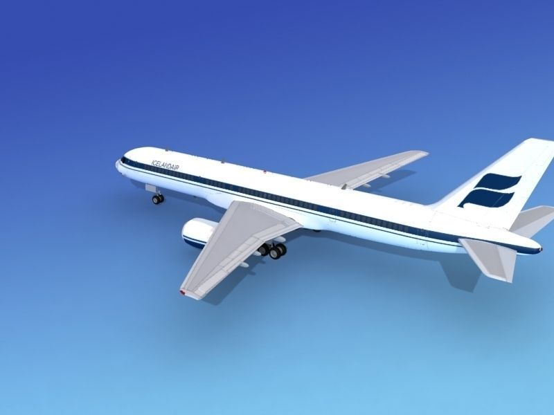 Boeing 757-200 Iceland Air 3D model_7
