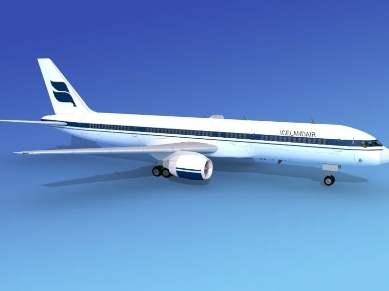 Boeing 757-200 Iceland Air 3D model_3