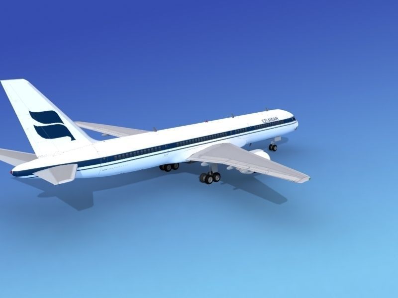 Boeing 757-200 Iceland Air 3D model_5