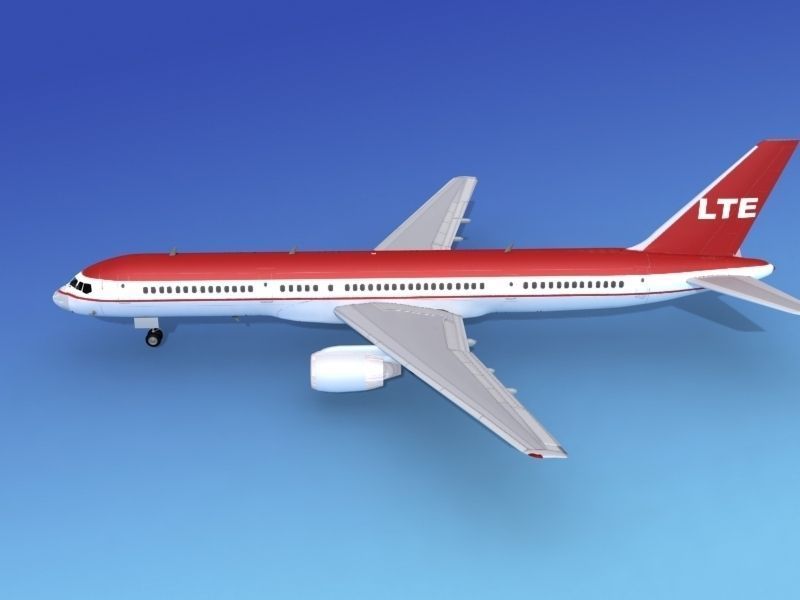 Boeing 757-200 LTE Intl Airways 3D model_9