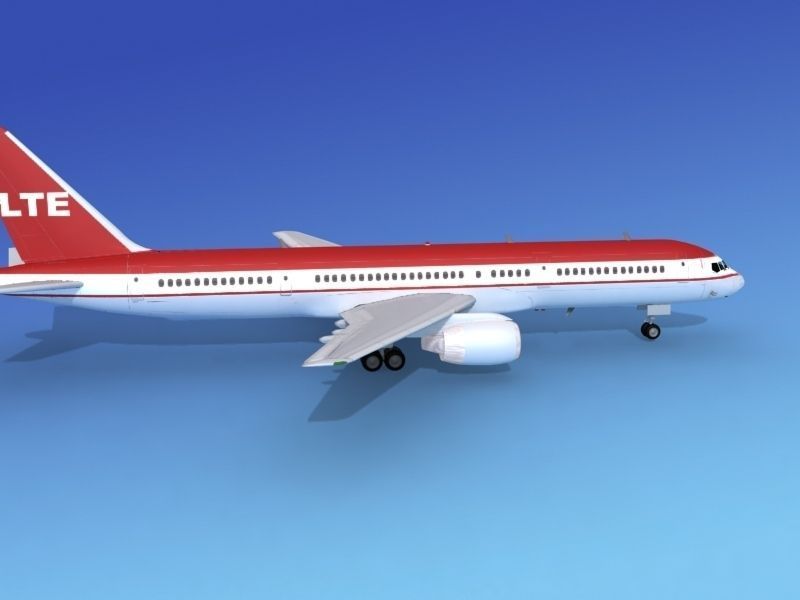 Boeing 757-200 LTE Intl Airways 3D model_4