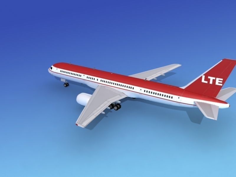 Boeing 757-200 LTE Intl Airways 3D model_8