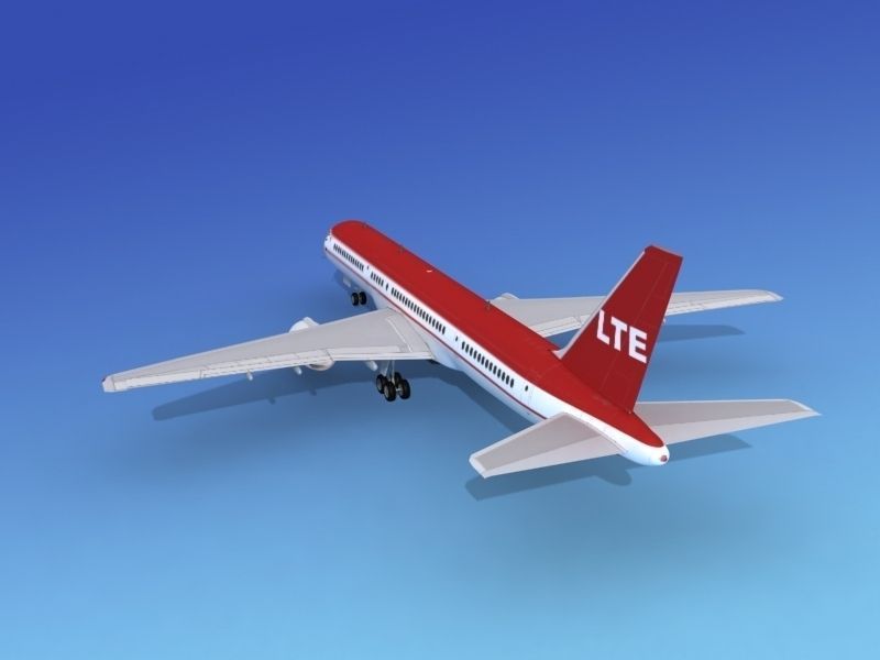 Boeing 757-200 LTE Intl Airways 3D model_7