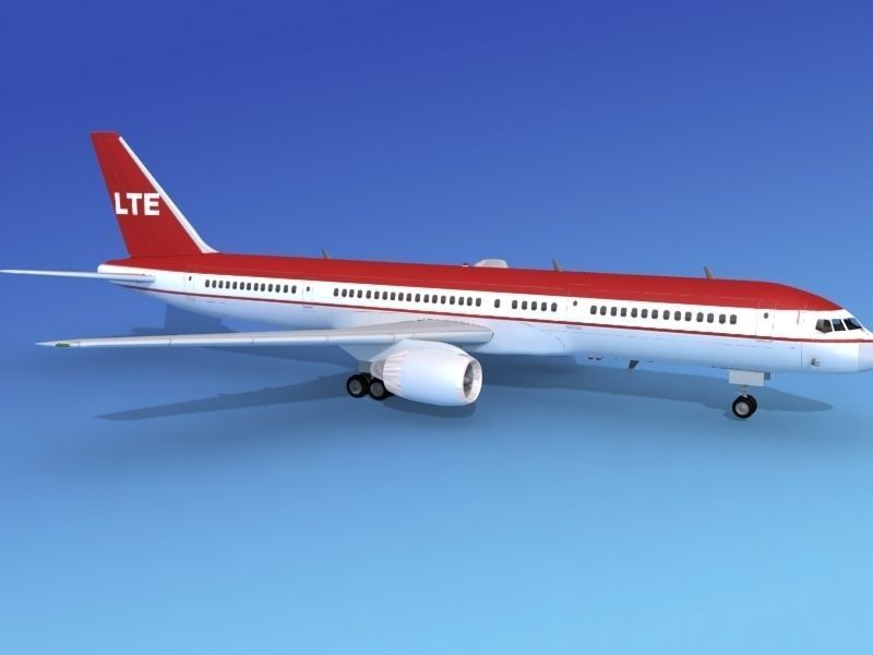 Boeing 757-200 LTE Intl Airways 3D model_5