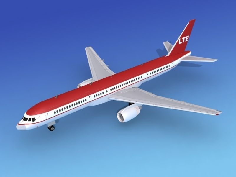 Boeing 757-200 LTE Intl Airways 3D model_10