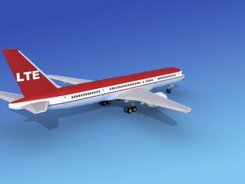 Boeing 757-200 LTE Intl Airways 3D model_3