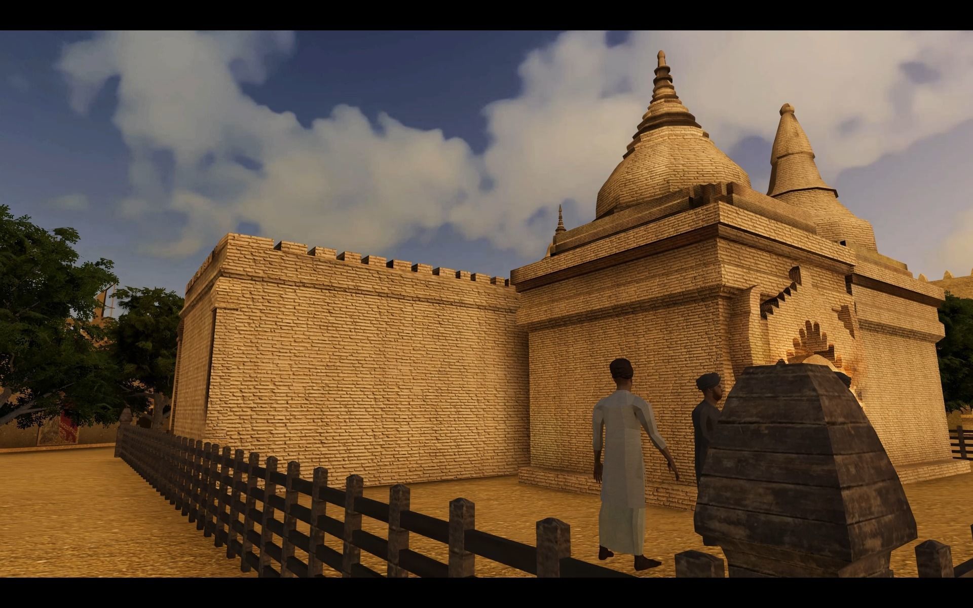 Bagan Budha temple Low-poly 3D model_4