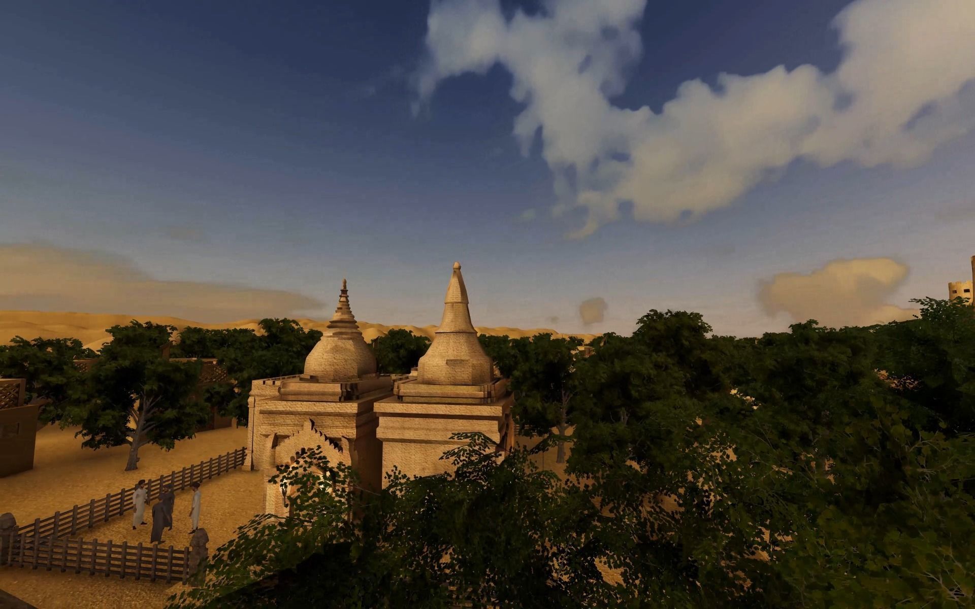 Bagan Budha temple Low-poly 3D model_3