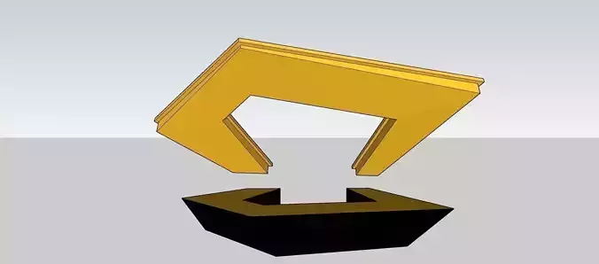 information desk 3D print model