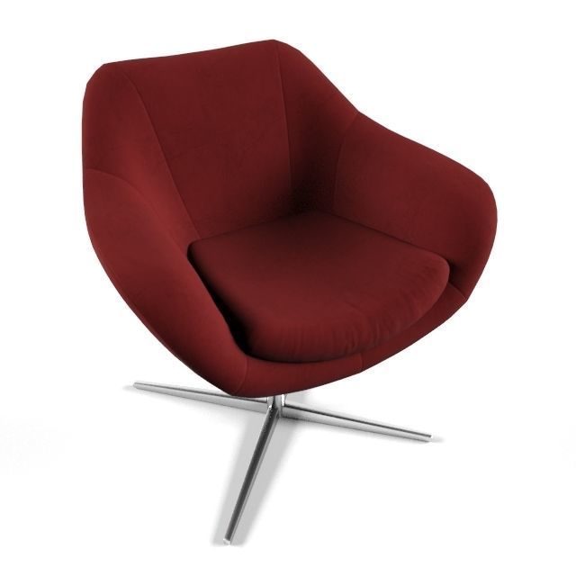 Chair Bloom Kimball 3D model_7