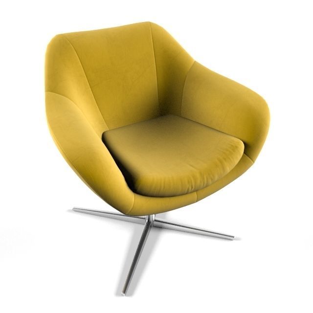 Chair Bloom Kimball 3D model_3