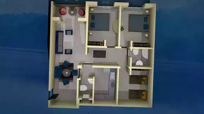 hoom and BED ROOM STAR