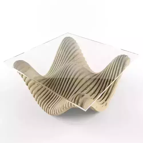 parametric table 3D model