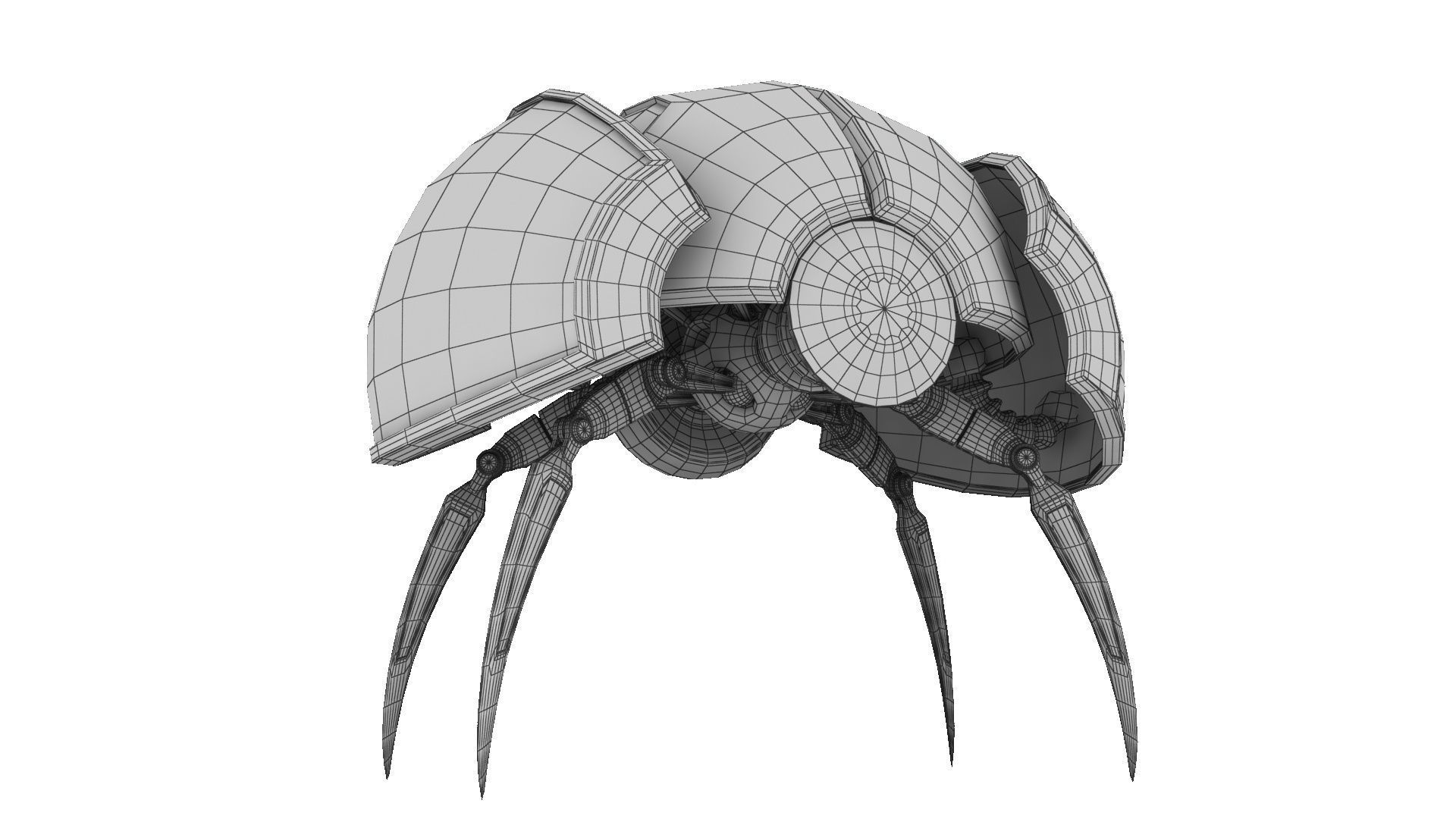 Robot ZLO200 3D model_4