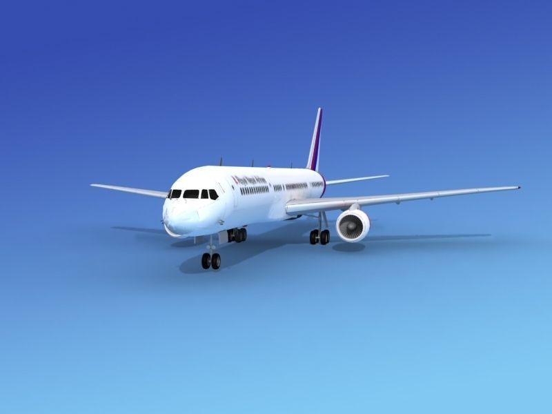Boeing 757-200 Royal Nepal 3D model_3