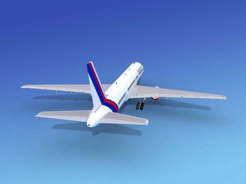 Boeing 757-200 Royal Nepal 3D model_5