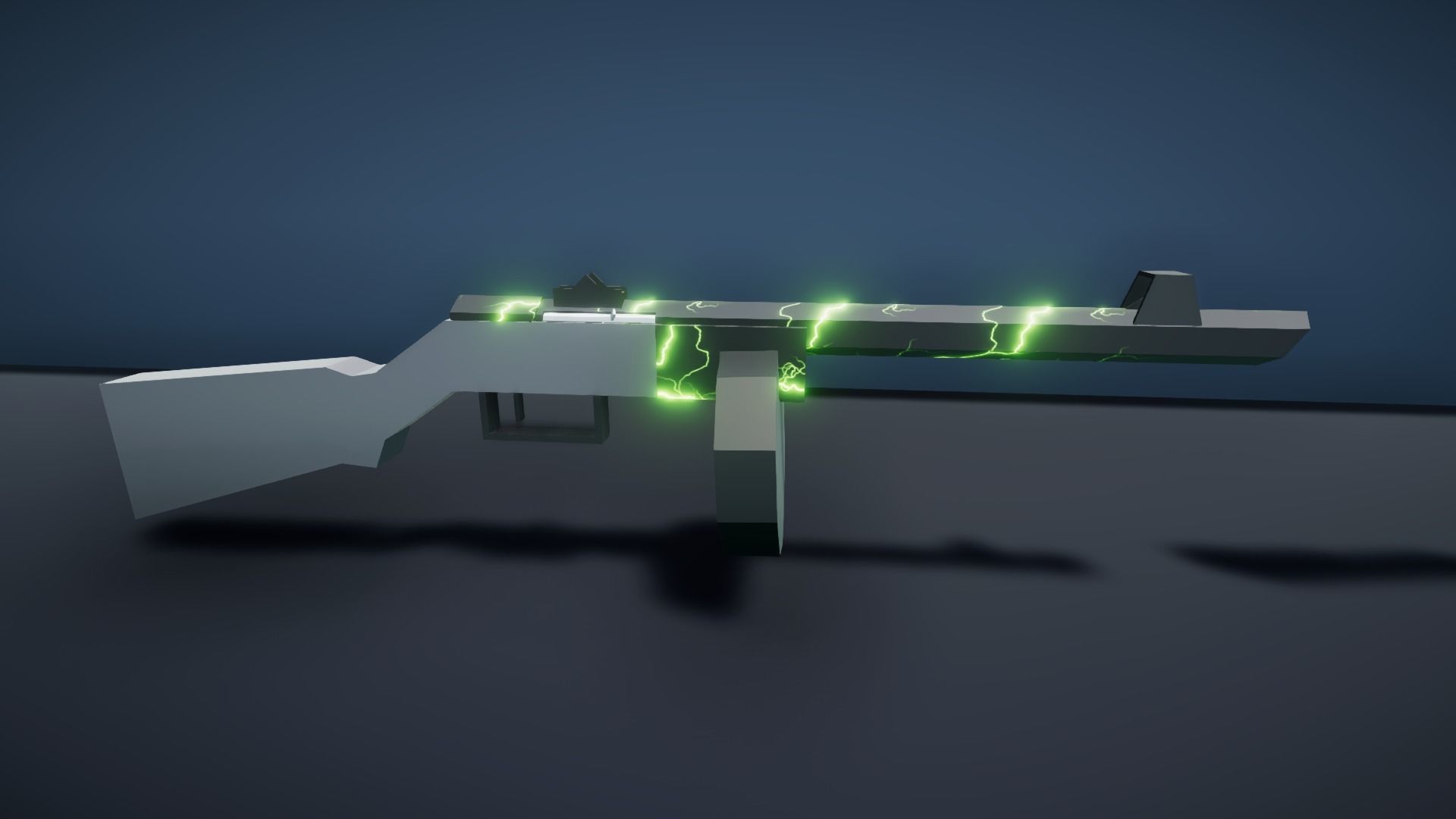 Low Poly Weapons Pack Low-poly 3D model_2