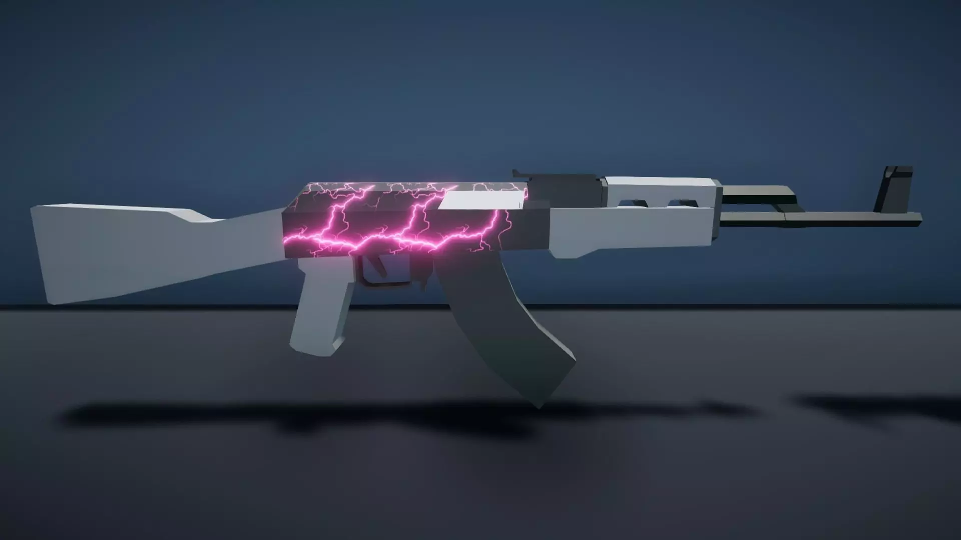 Low Poly Weapons Pack Low-poly 3D model_0