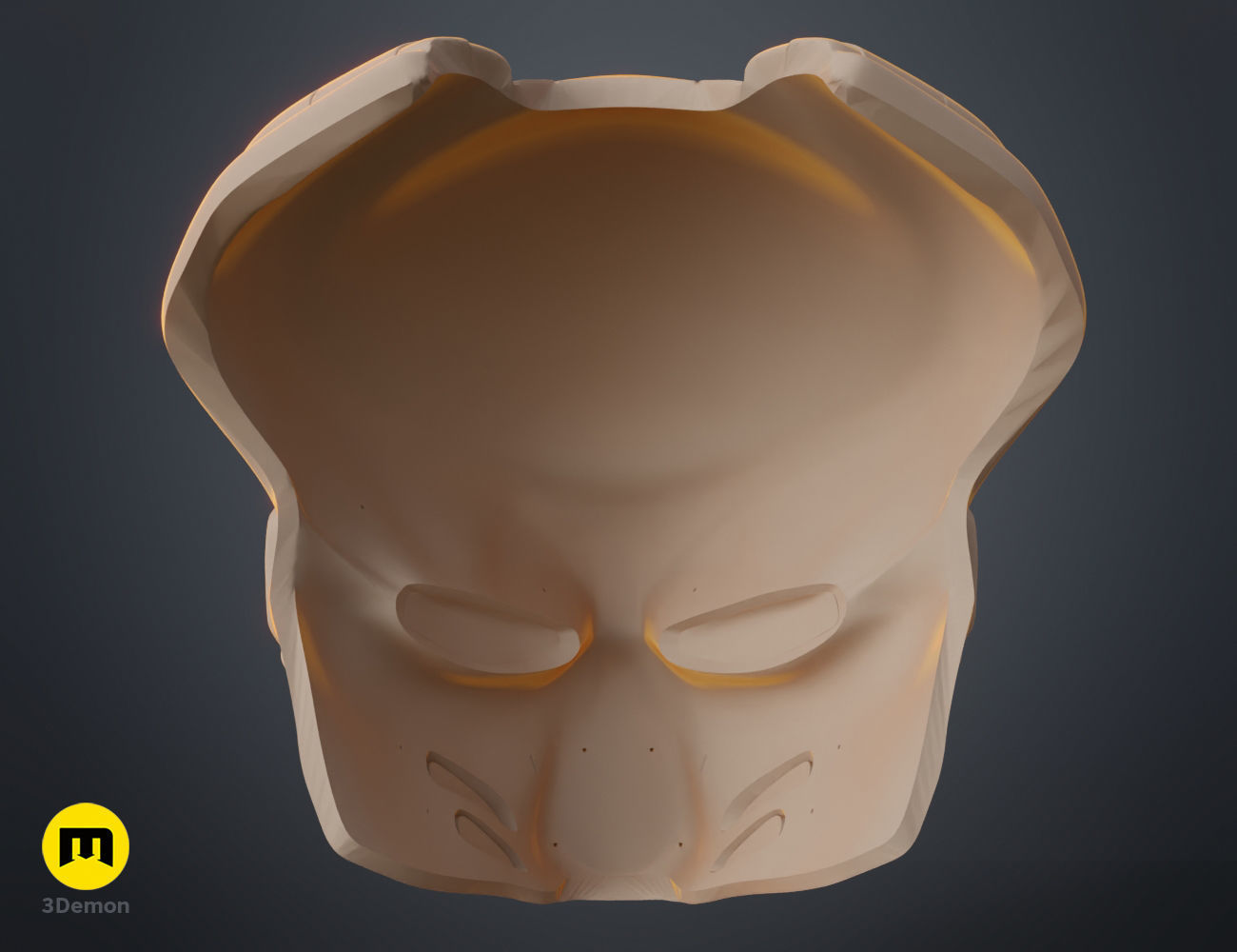 Fugitive Predator Bio-Mask 2018 3D print model_12