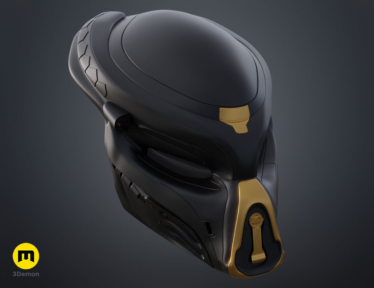 Fugitive Predator Bio-Mask 2018 3D print model_15