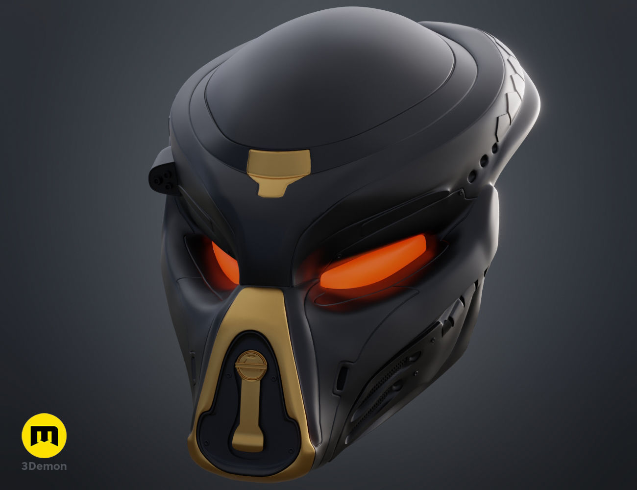 Fugitive Predator Bio-Mask 2018 3D print model_4