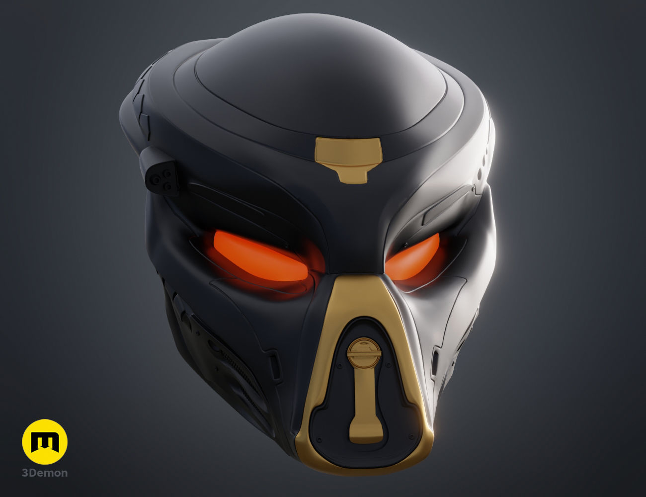 Fugitive Predator Bio-Mask 2018 3D print model_2