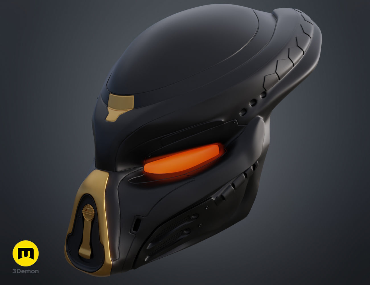 Fugitive Predator Bio-Mask 2018 3D print model_8