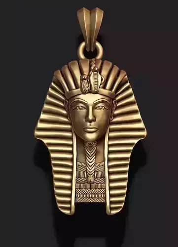 Pharaoh pendant 3D print model