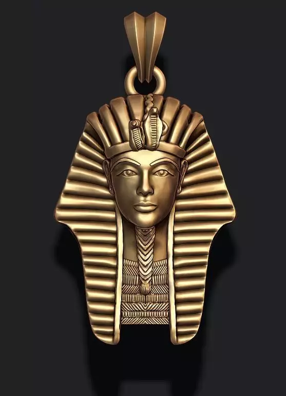 Pharaoh pendant 3D print model_0