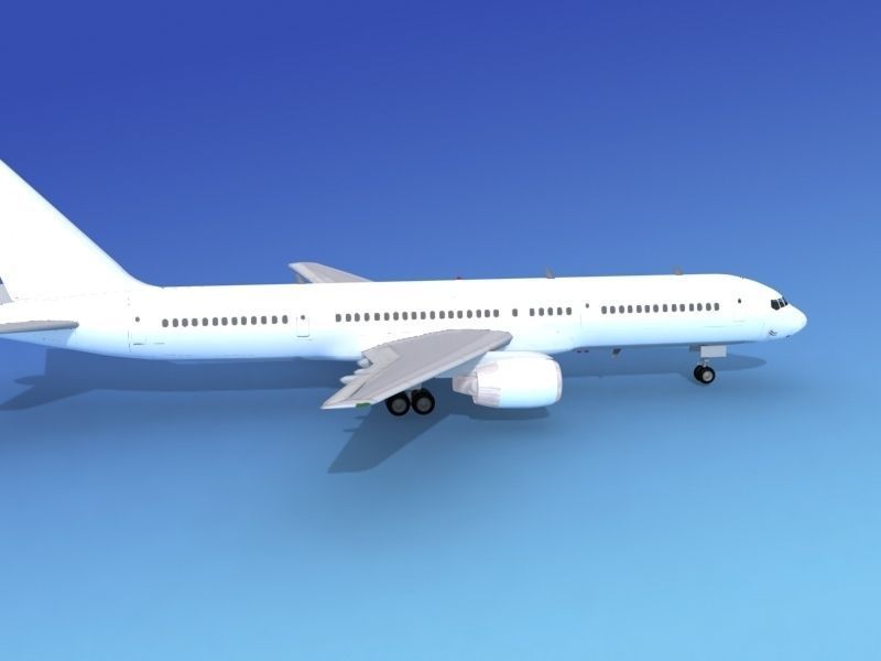 Boeing 757-200 Unmarked 4 3D model_3