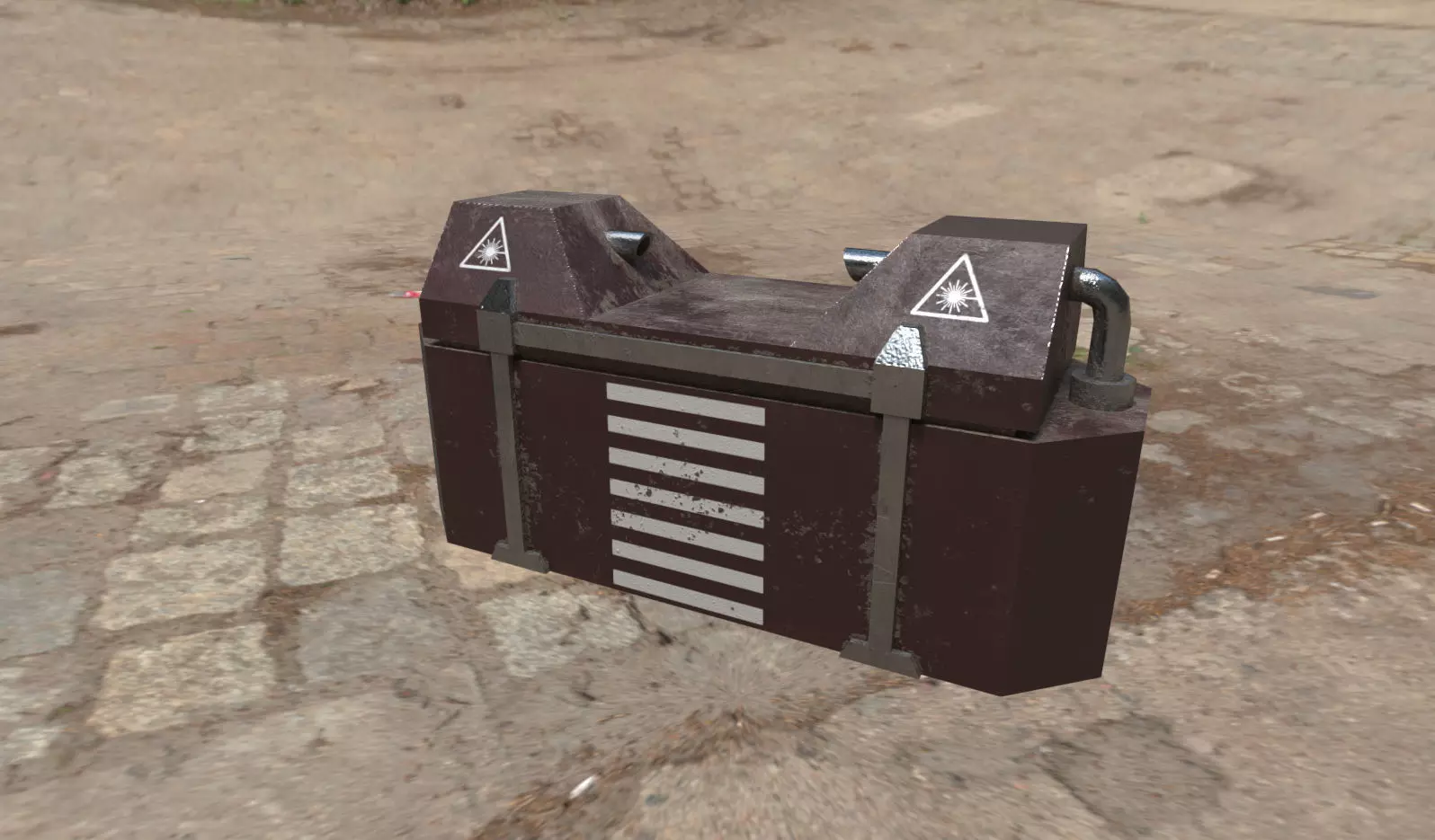 Sci-Fi Table 3D model_0