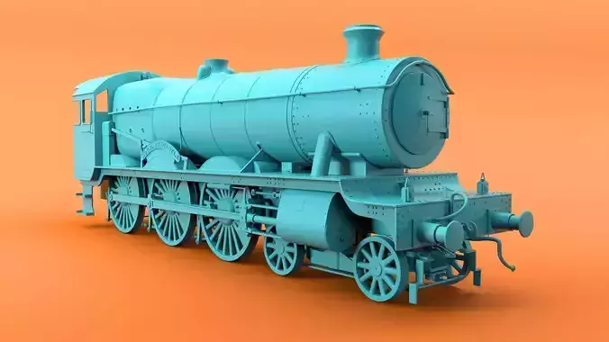 Hogwarts Express 3D Model 3D model