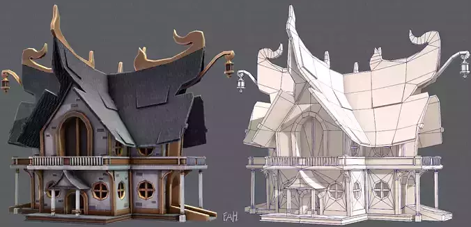 House Cartoon V04