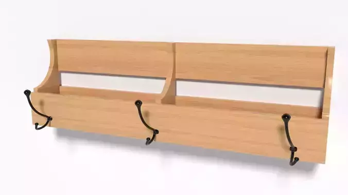 Coat hanger 3D model