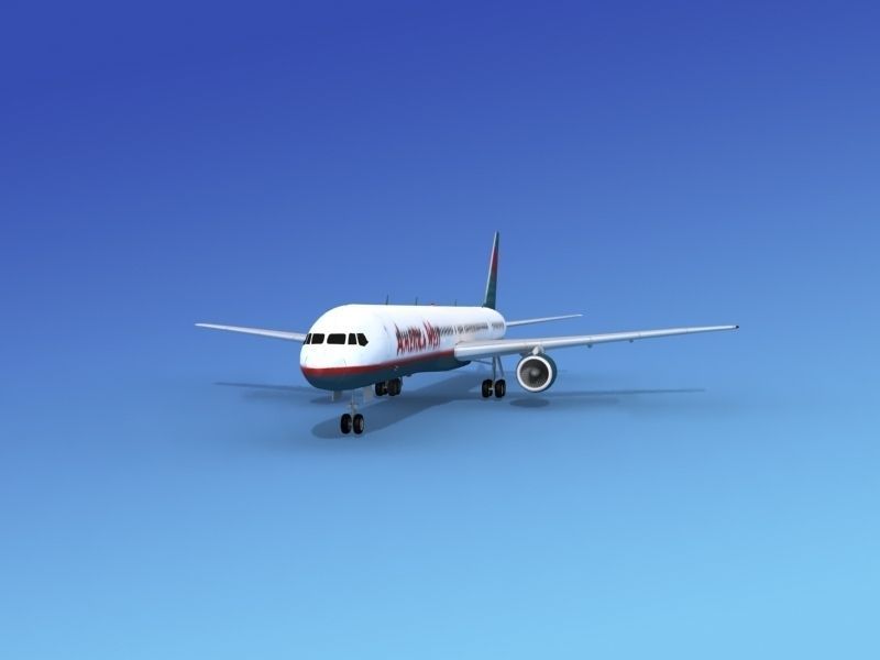 Boeing 757-300 America West 1 3D model_1