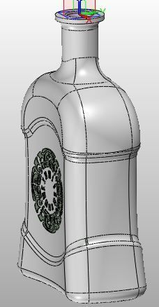 Clock 75cl 3D model_5