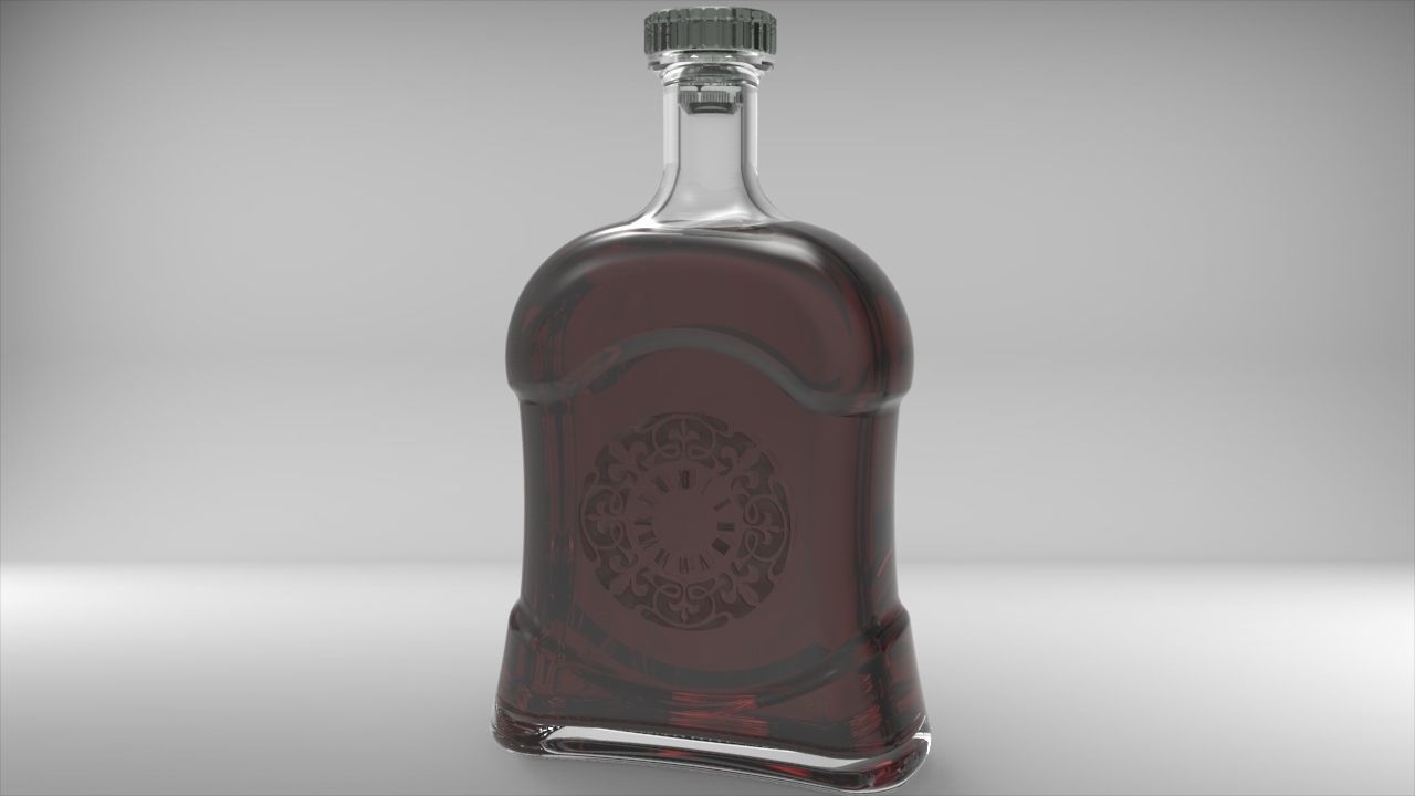 Clock 75cl 3D model_1