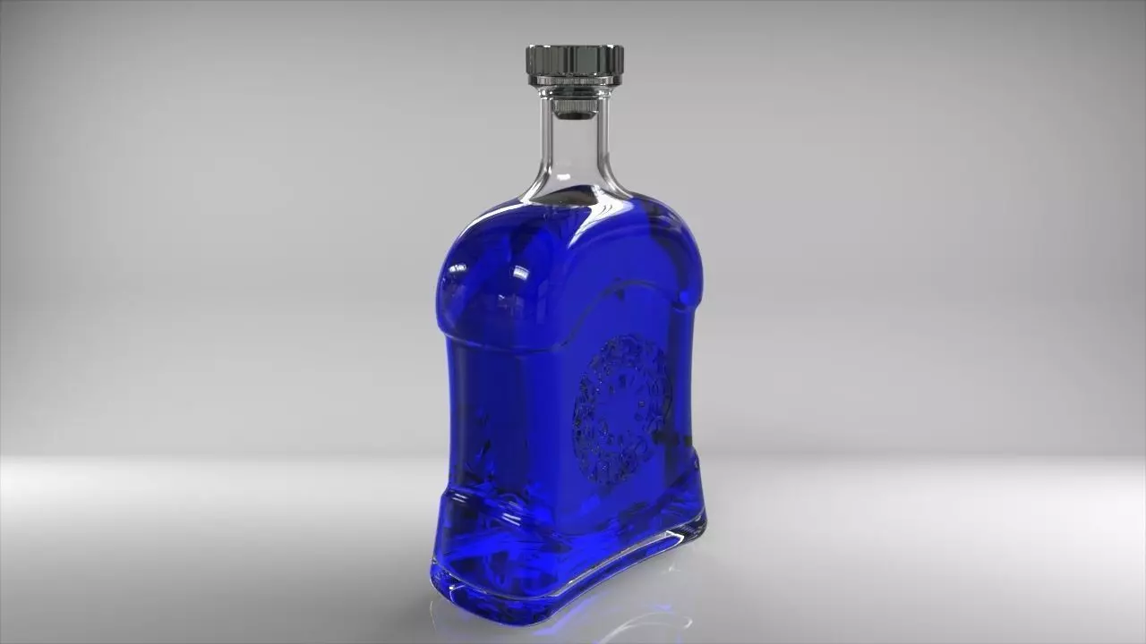 Clock 75cl 3D model_0