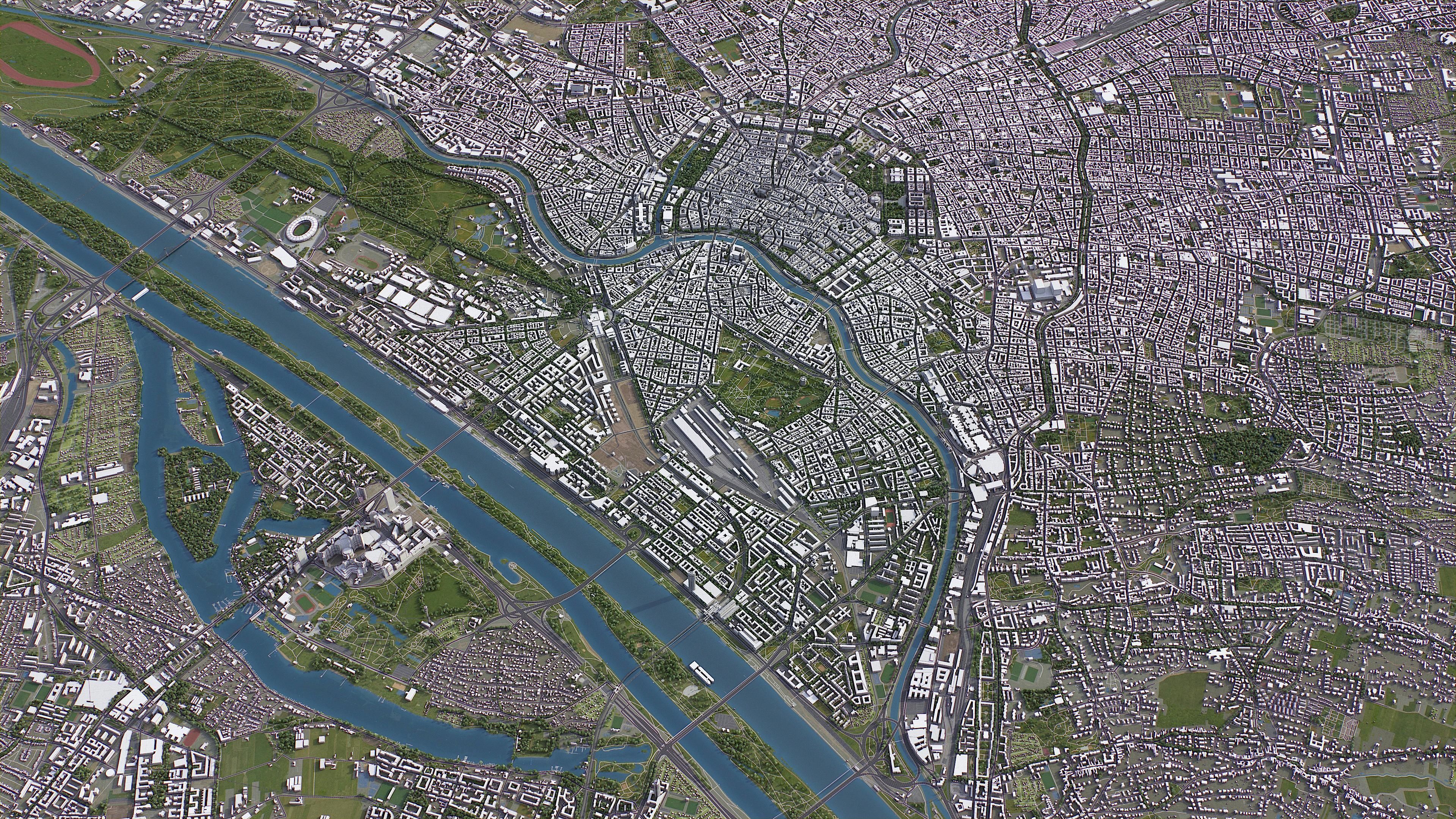 Vienna Low-poly 3D model_18