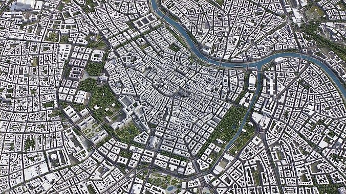 Vienna Low-poly 3D model 3