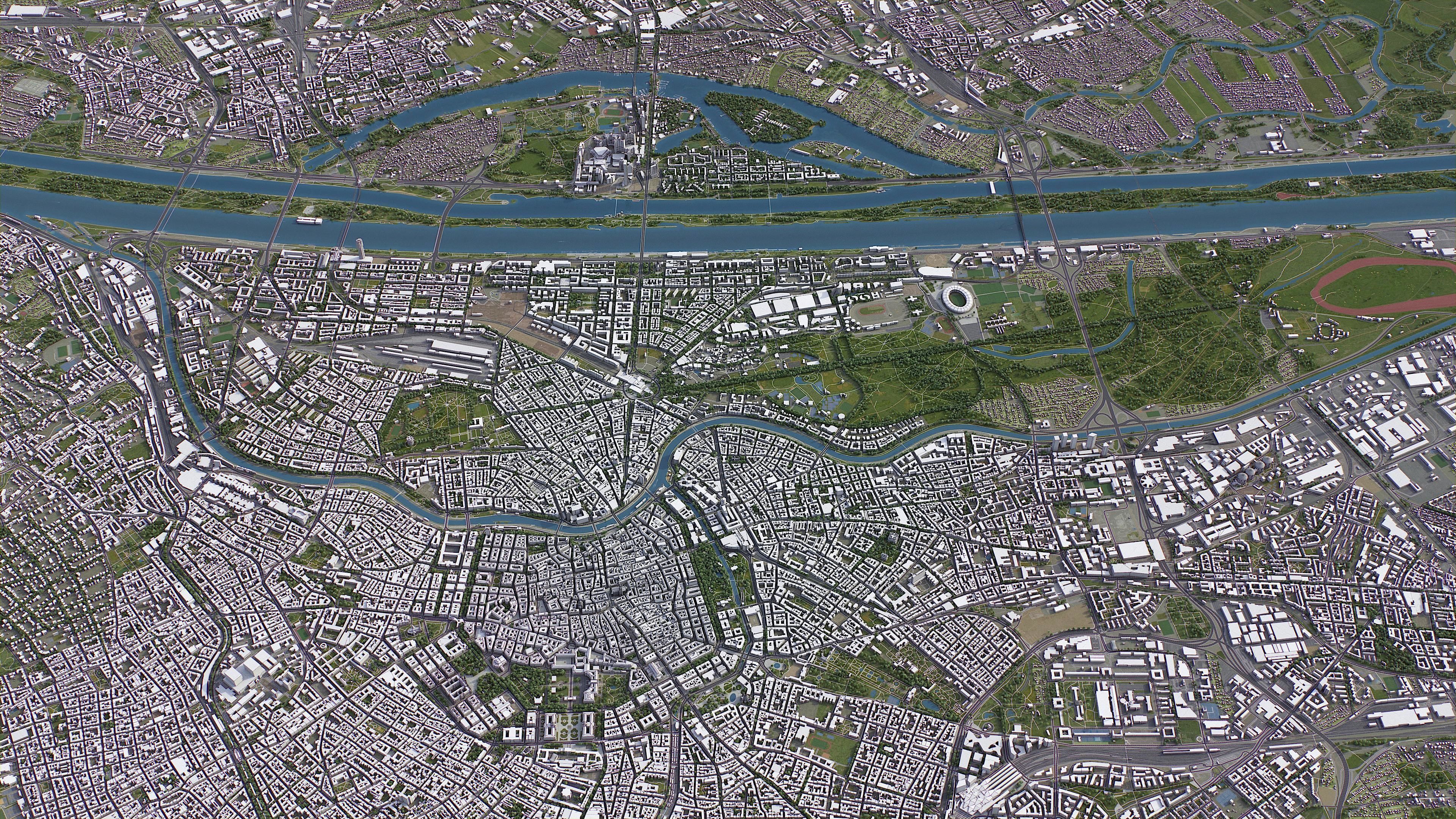 Vienna Low-poly 3D model_13