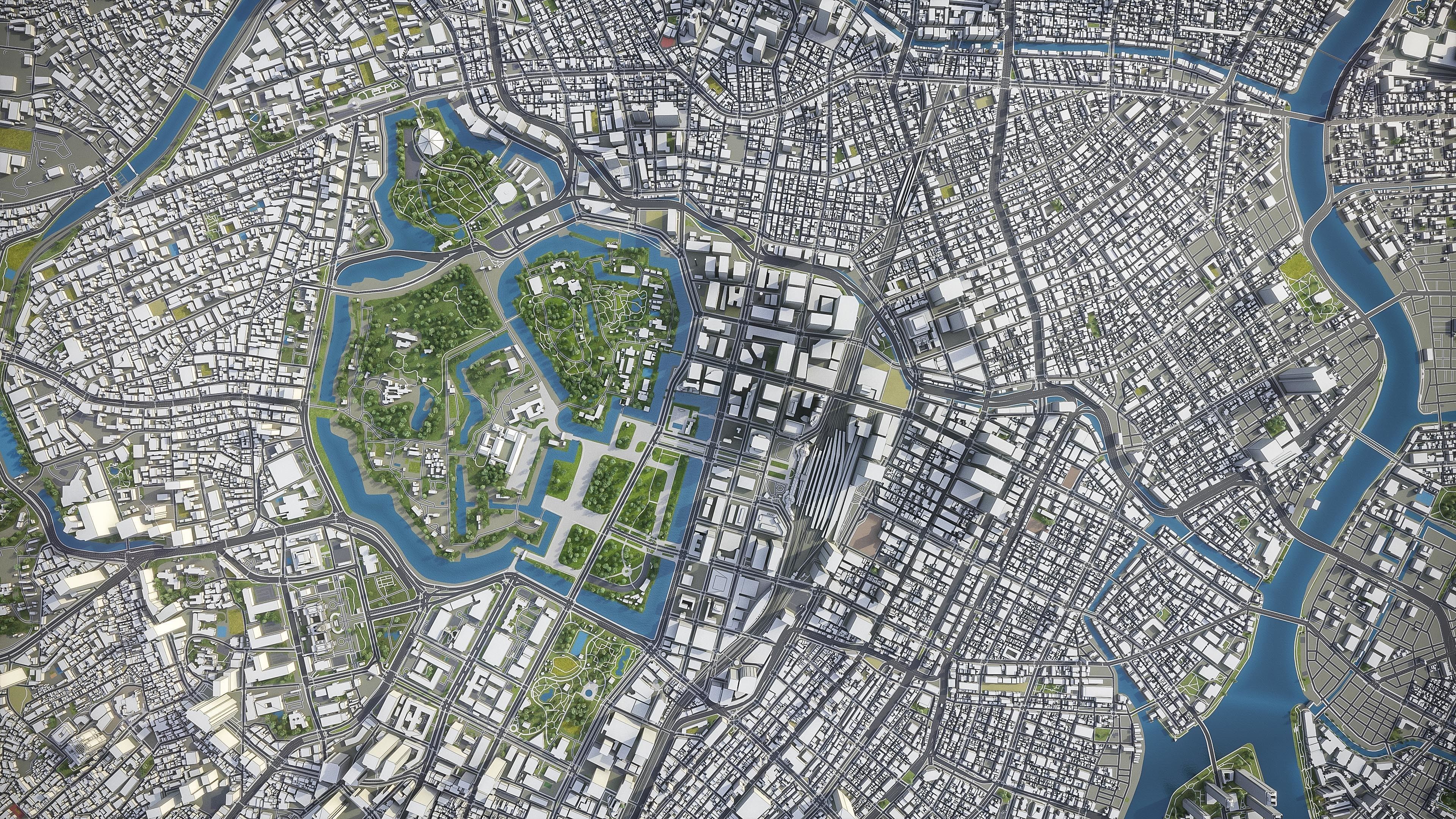 Tokyo Low-poly 3D model_38