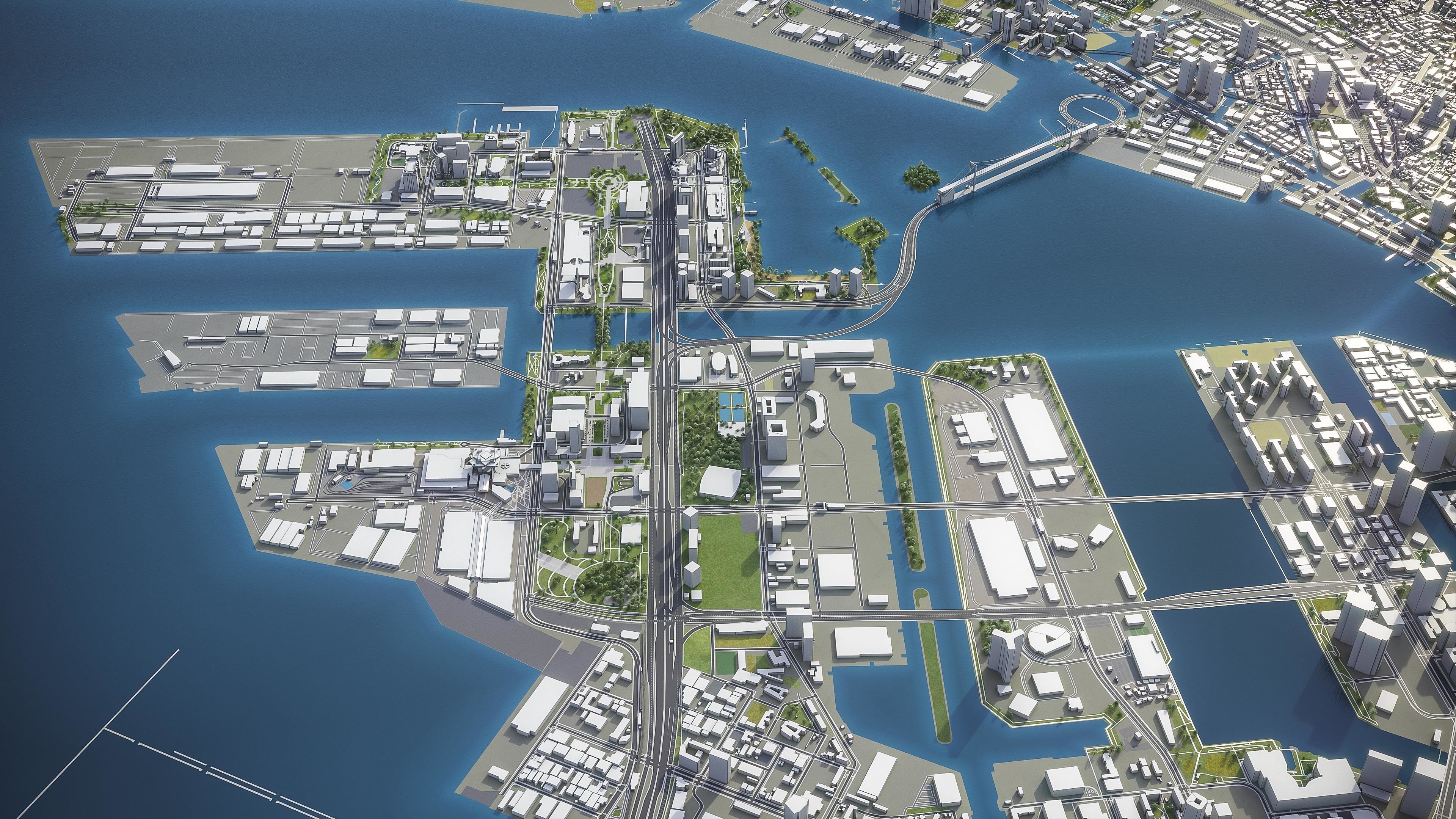 Tokyo Low-poly 3D model_13