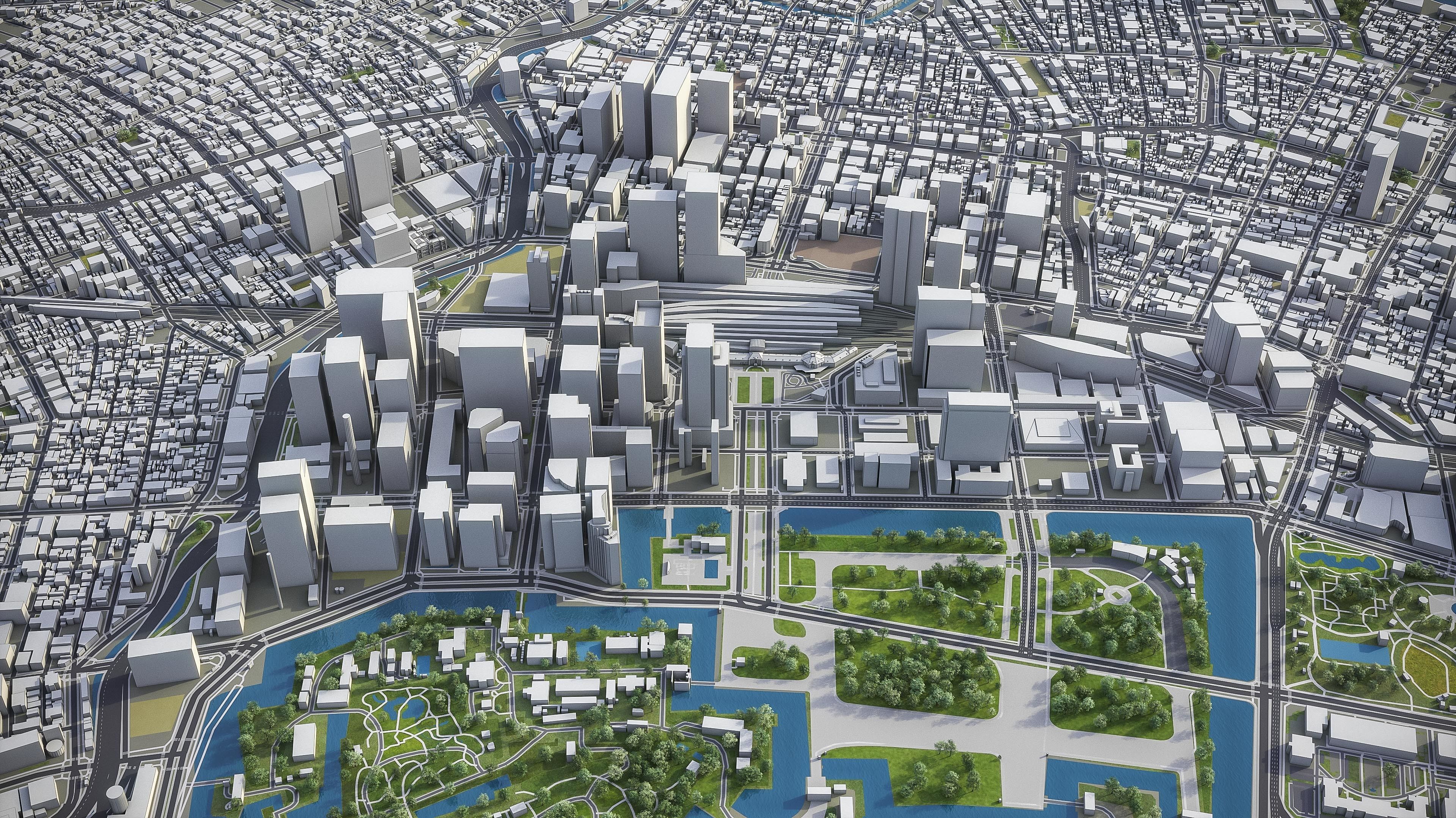 Tokyo Low-poly 3D model_26