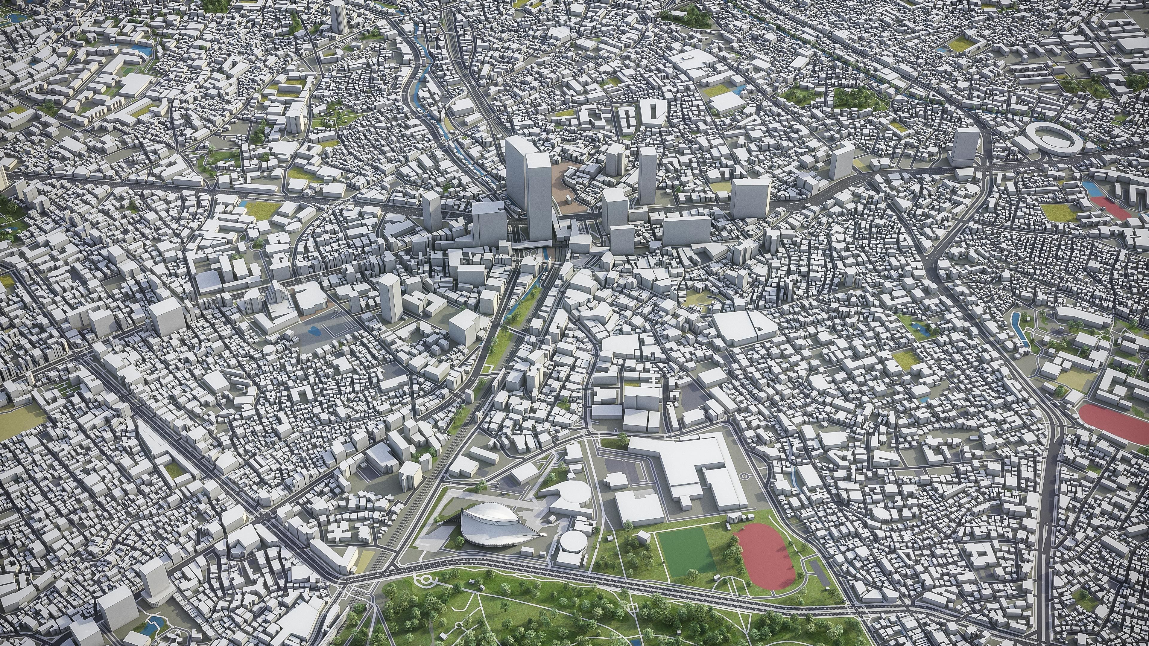 Tokyo Low-poly 3D model_50