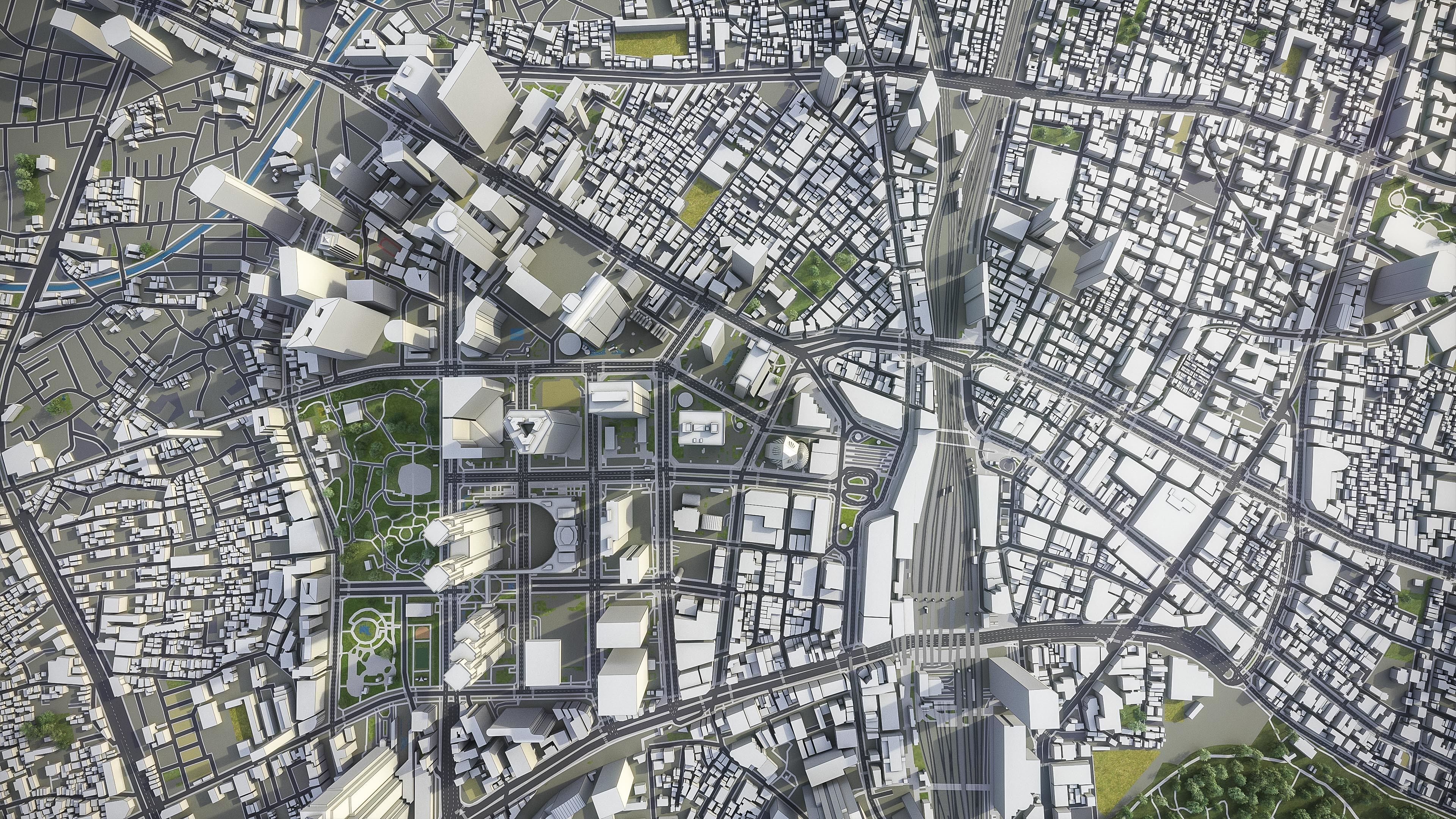 Tokyo Low-poly 3D model_4