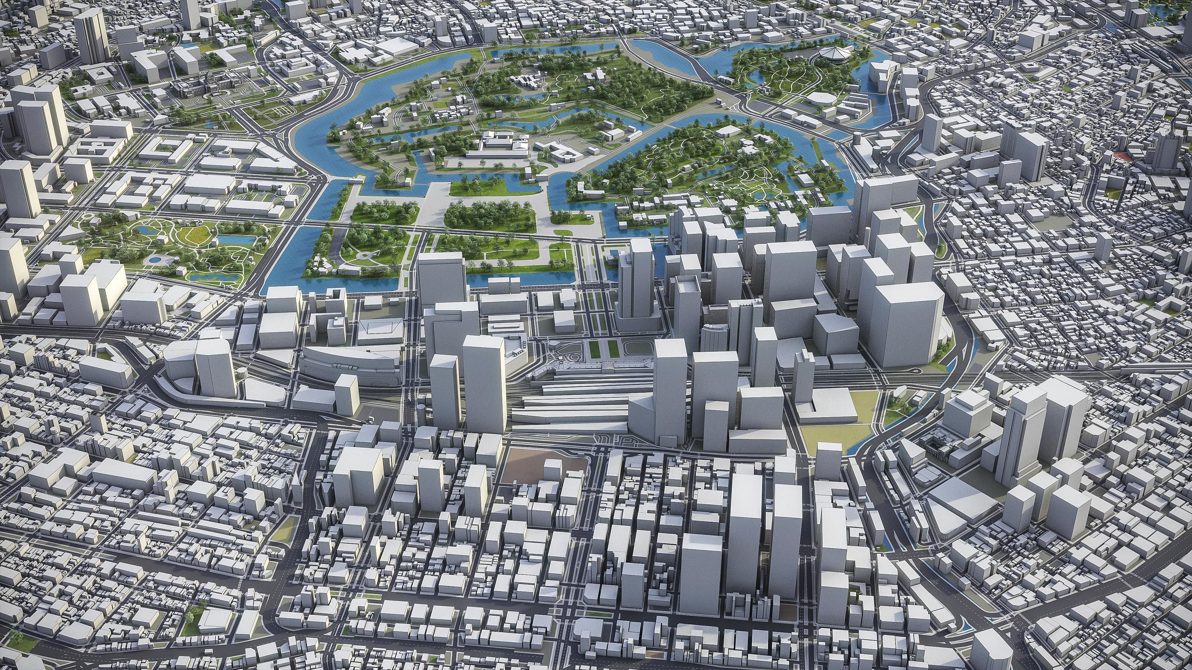 Tokyo Low-poly 3D model_20