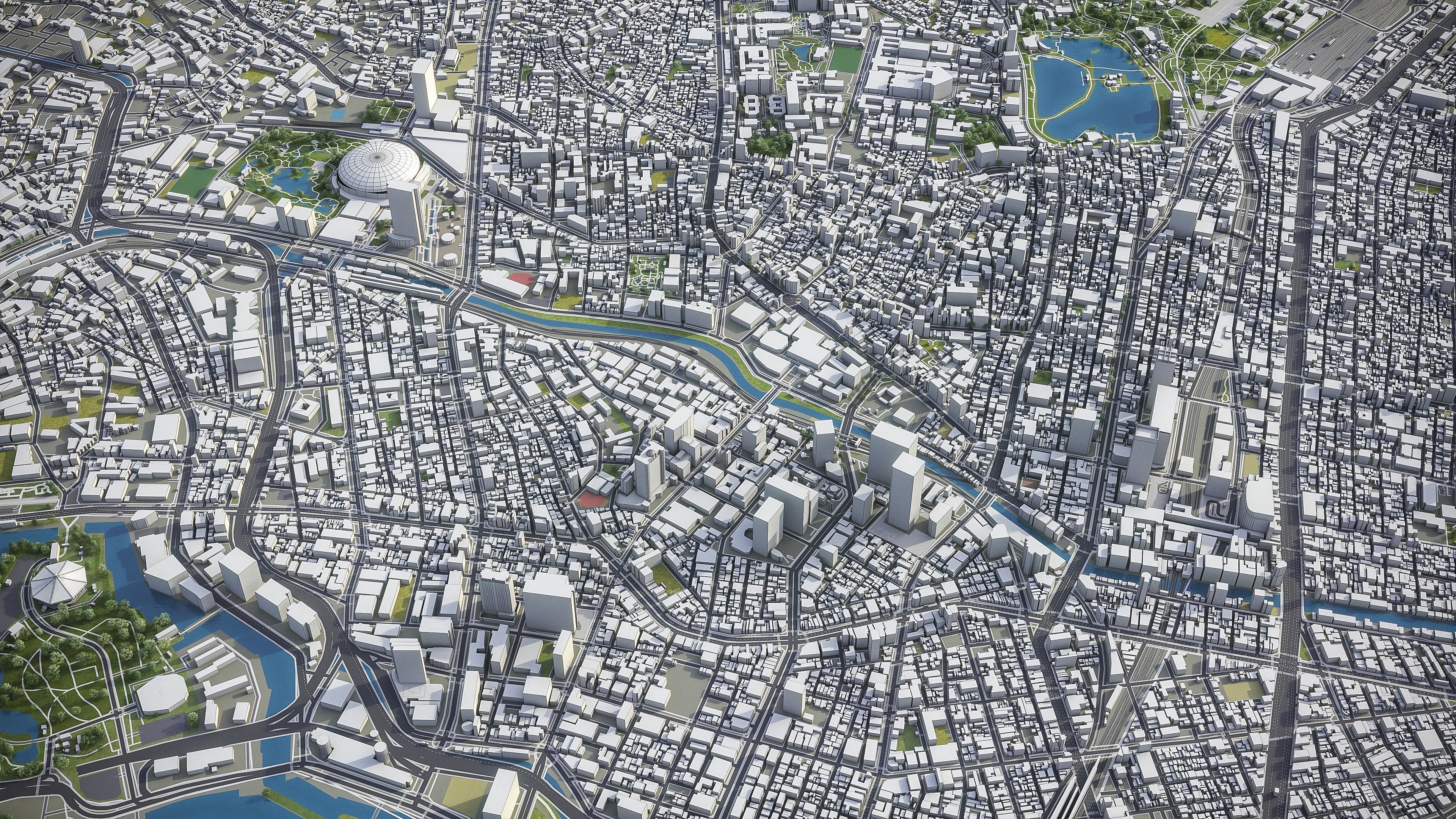 Tokyo Low-poly 3D model_18