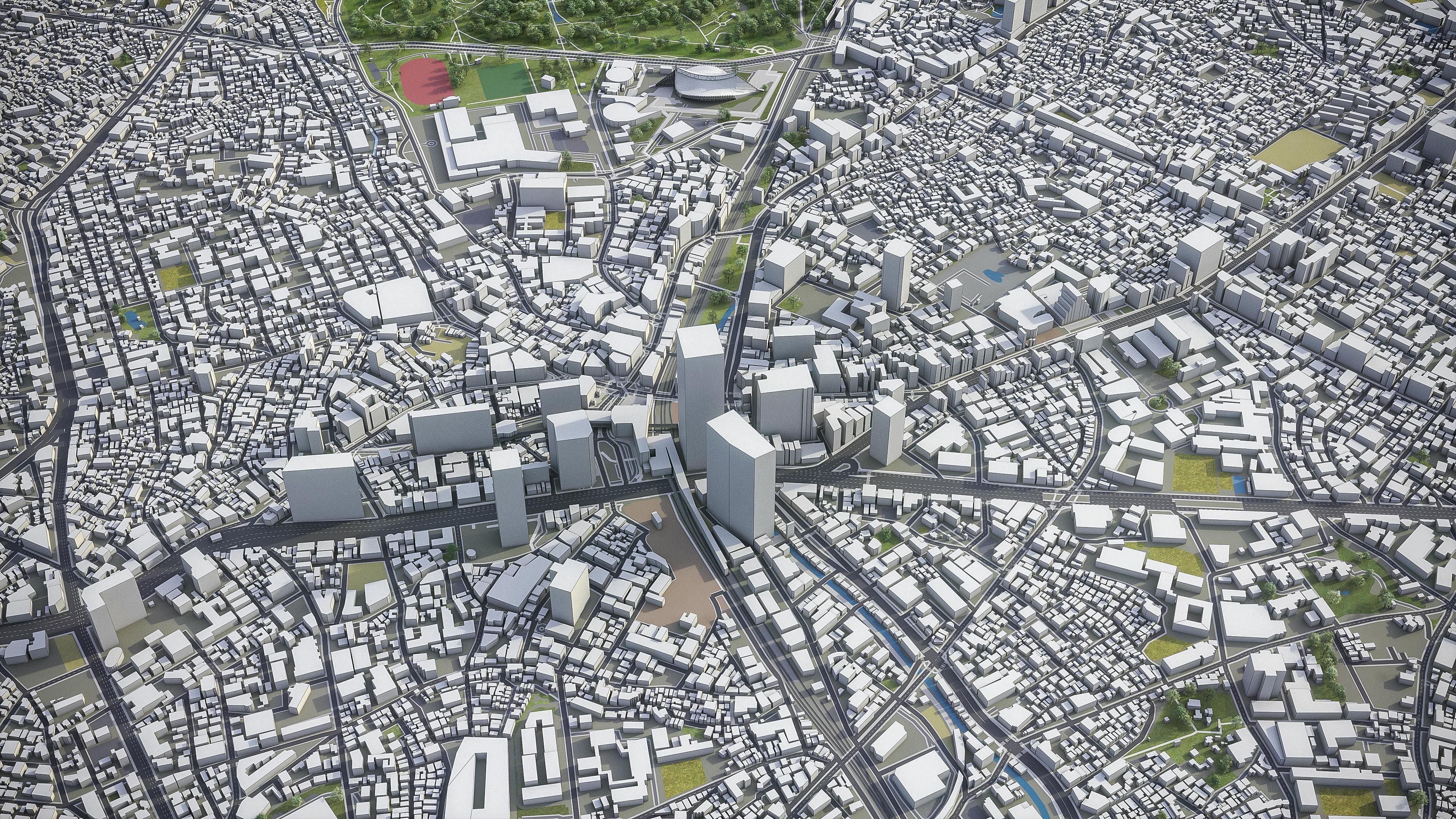 Tokyo Low-poly 3D model_53