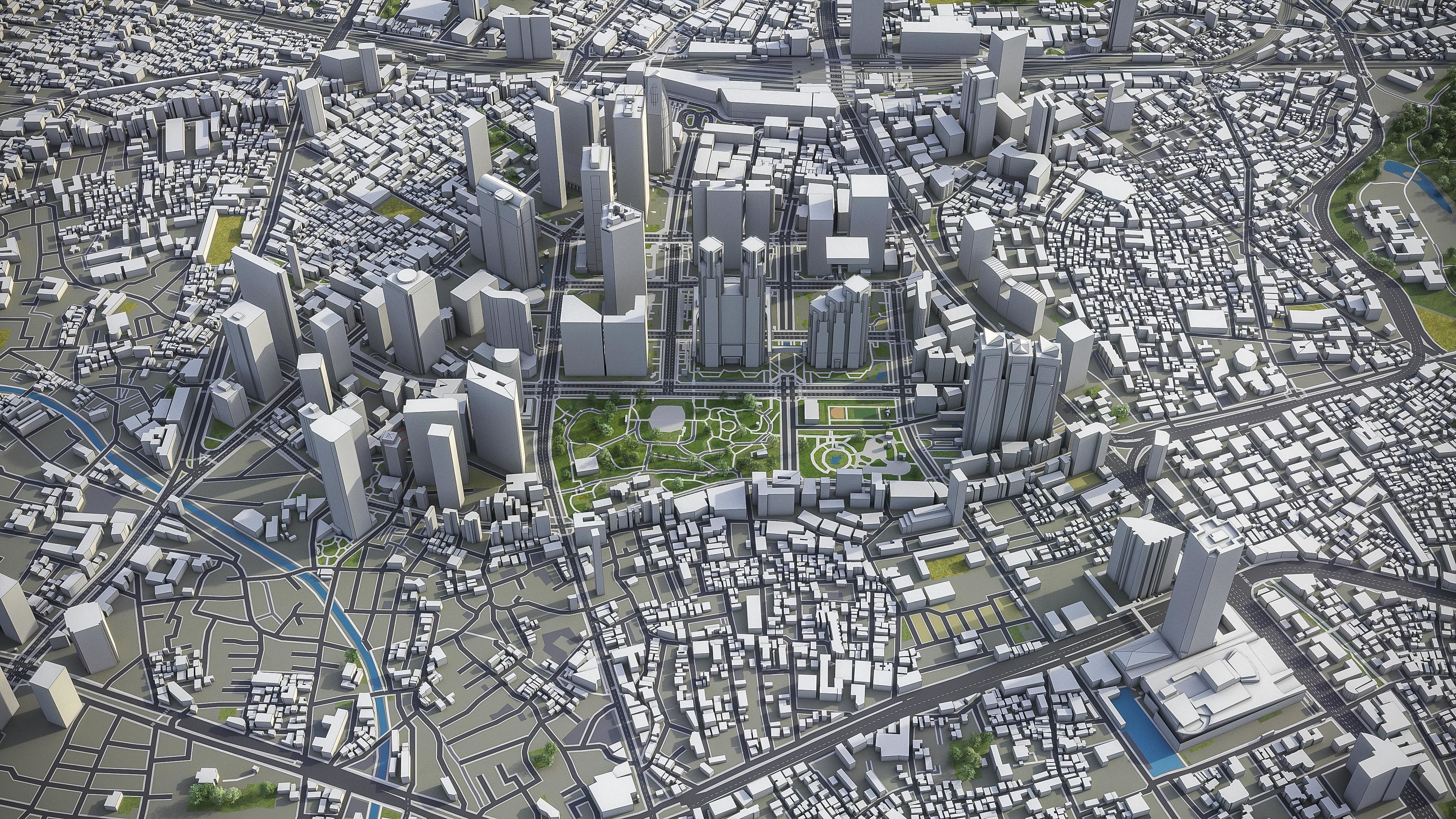 Tokyo Low-poly 3D model_45